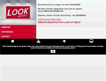 Tablet Screenshot of look-at-deko.com